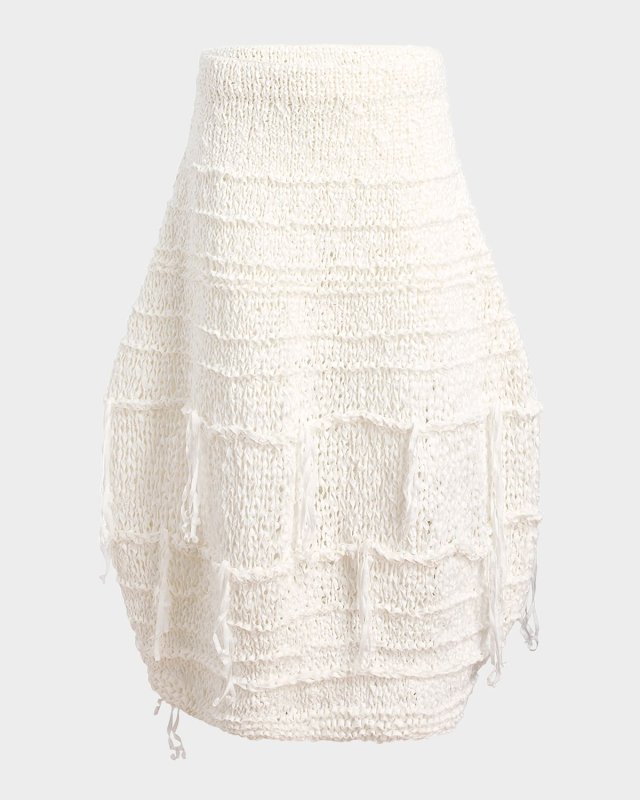 Inna Knit Cotton-Blend Maxi Skirt